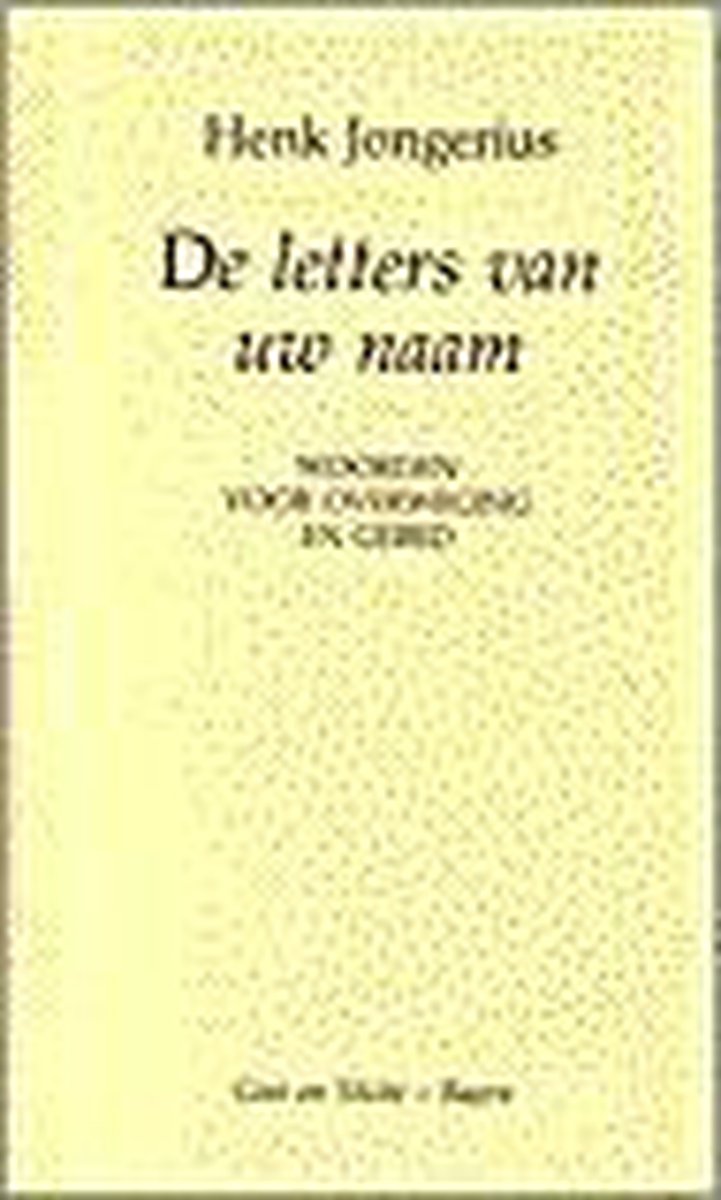 Letters van uw naam