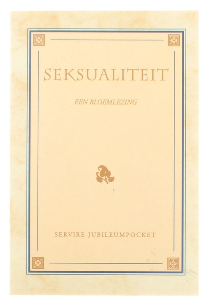 Seksualiteit / Servire jubileumpocket / 2