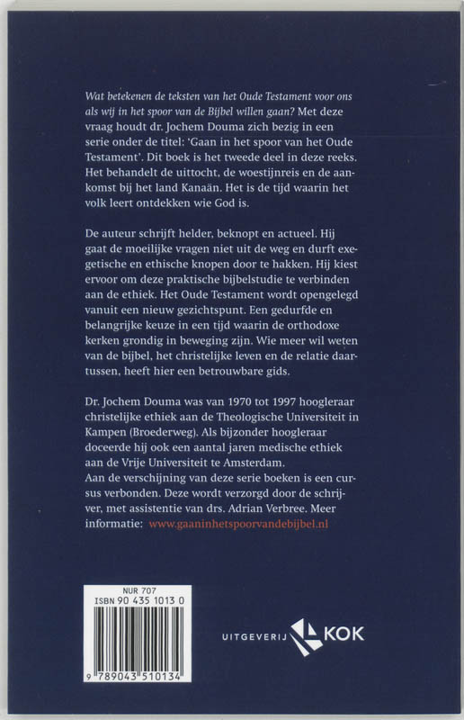 Van Egypte Naar Kanaan achterkant