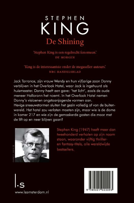 De Shining achterkant