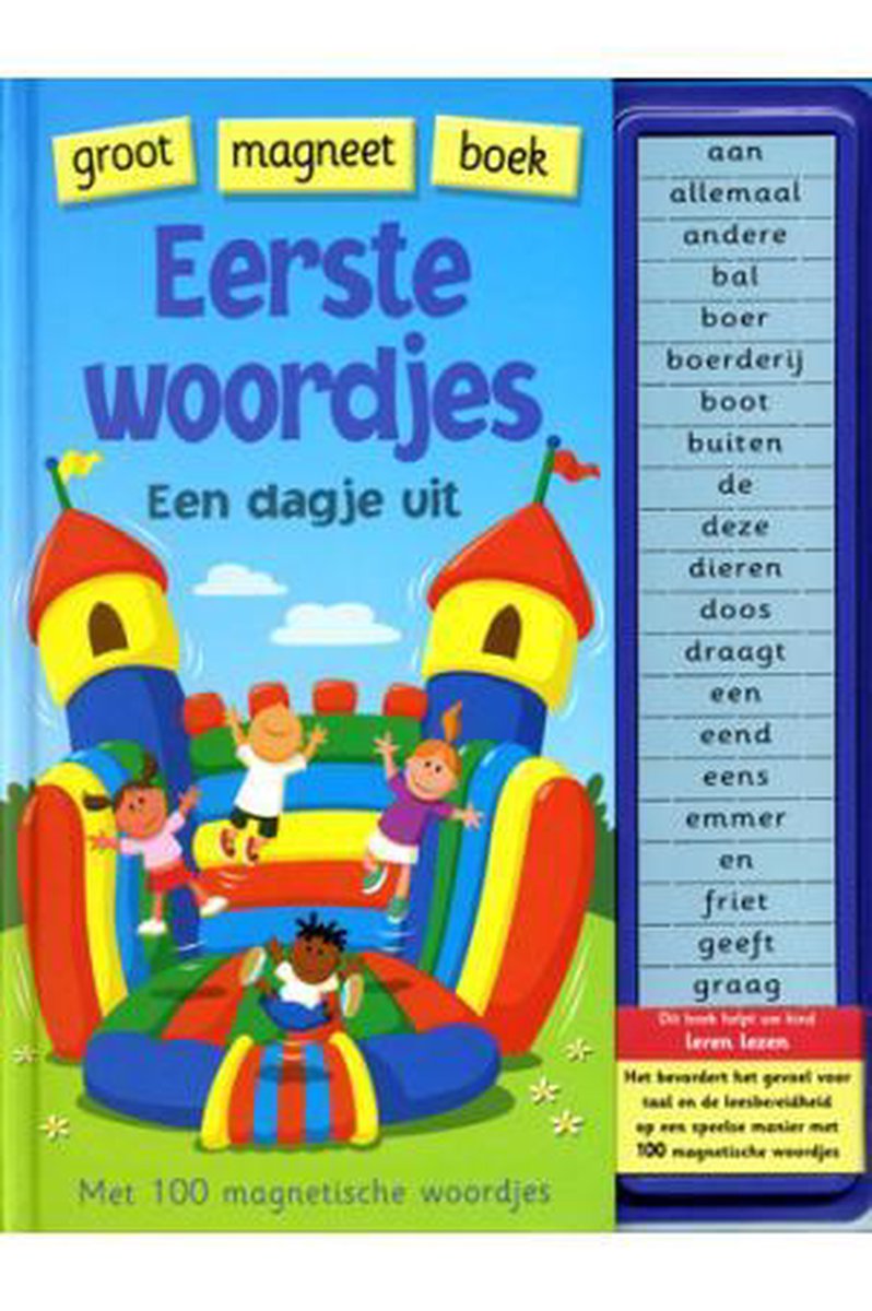 Groot magneetboek eerste woordjes