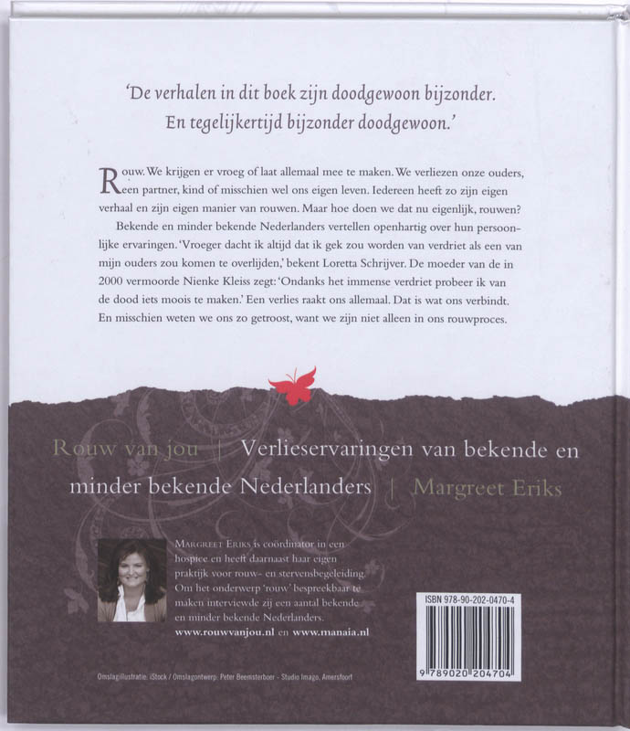 Rouw van jou achterkant