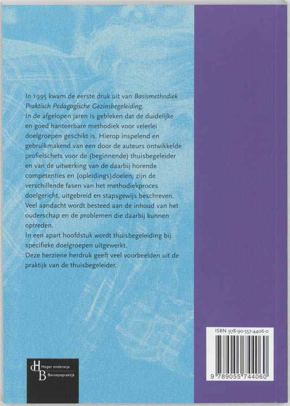 Praktisch Pedagogische Gezinsbegeleiding achterkant