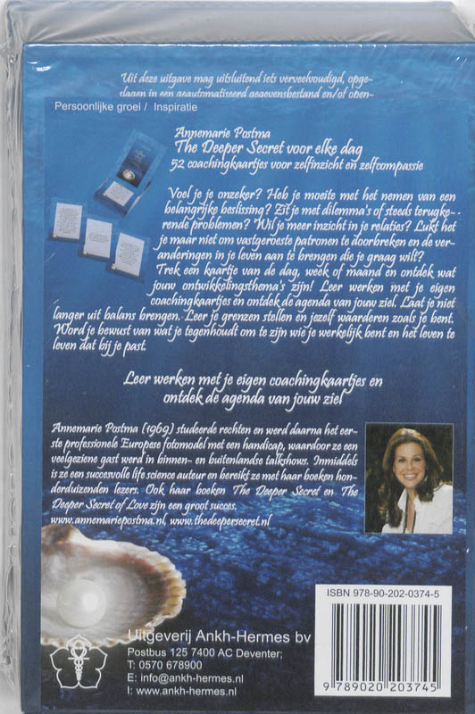 The Deeper Secret Voor Elke Dag achterkant