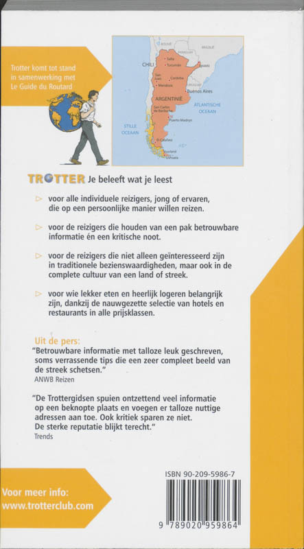Argentinië / Patagonië / Trotter achterkant