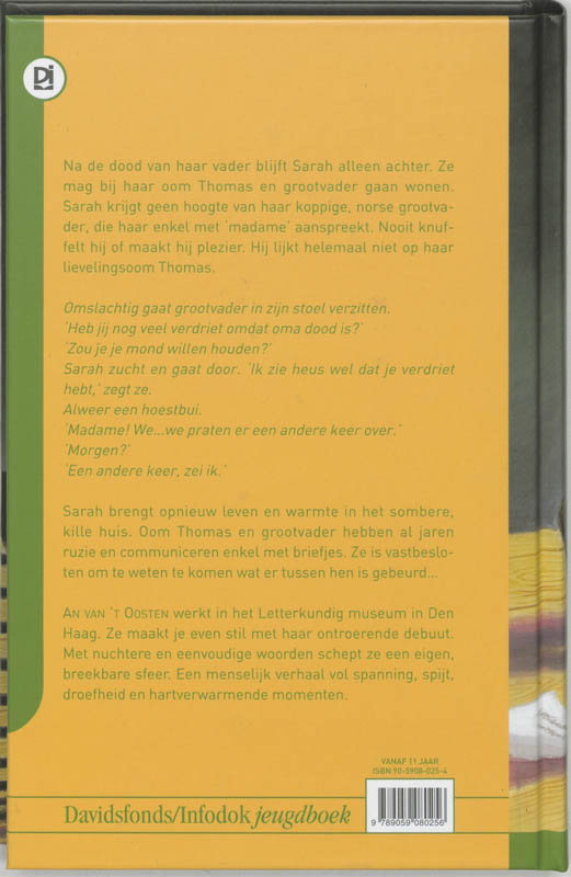 Madame Sarah achterkant