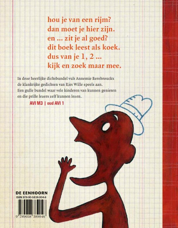 Die hoed zit goed achterkant