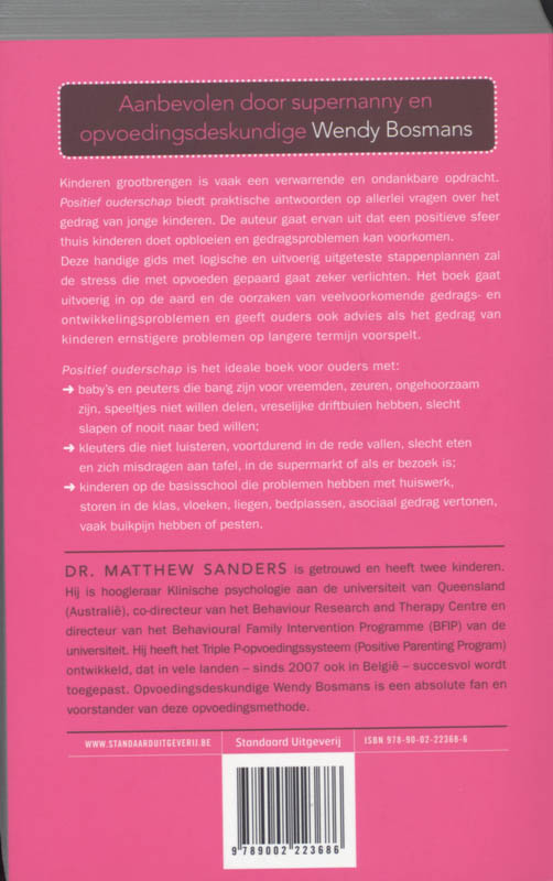 Positief Ouderschap achterkant