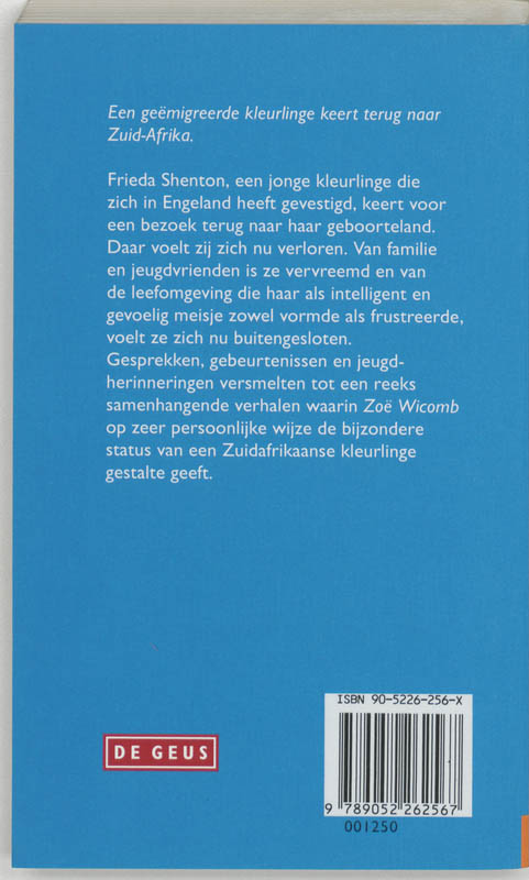 In kaapstad kun je niet verdwalen achterkant