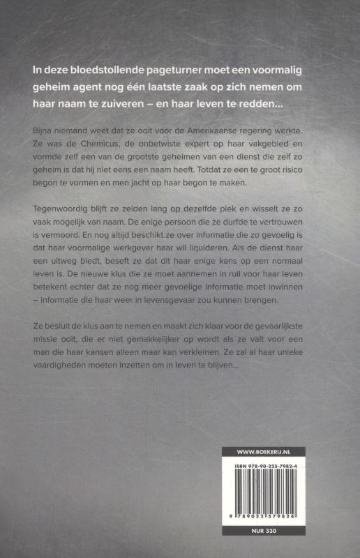 De chemicus achterkant