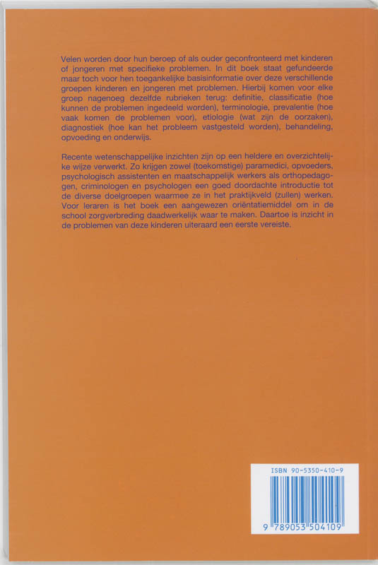 Kinderen Met Problemen achterkant