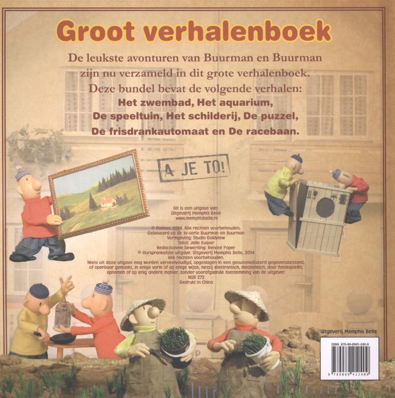 Groot verhalenboek / Buurman & buurman achterkant