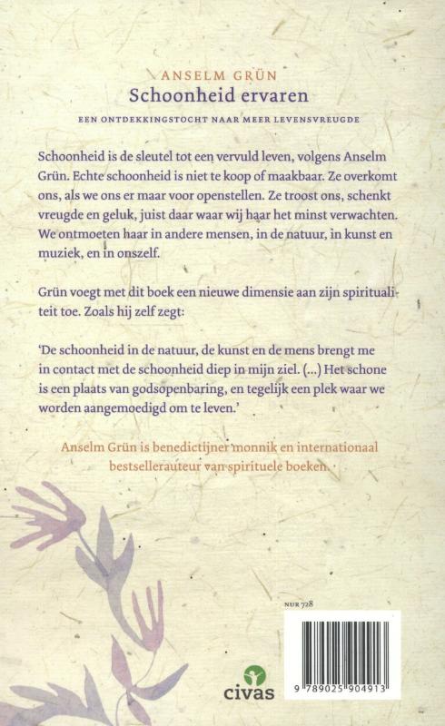 Schoonheid ervaren achterkant