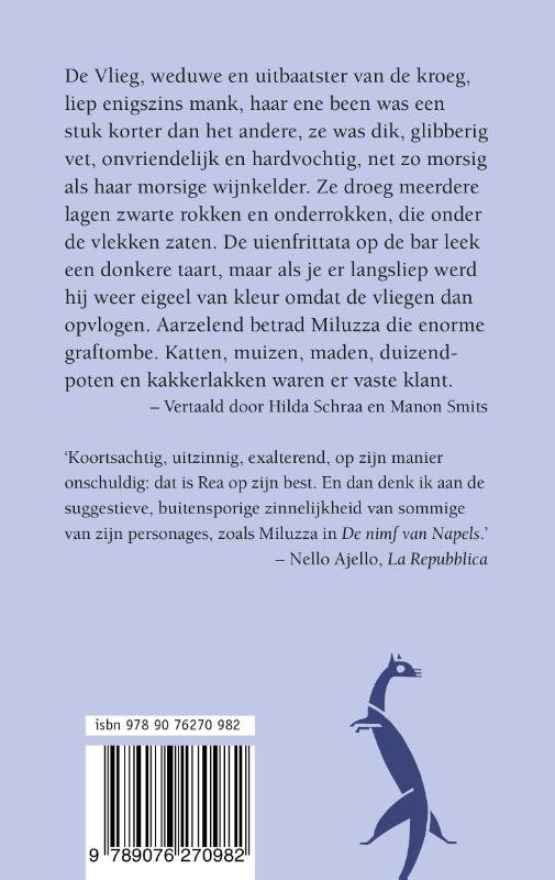 De nimf van Napels achterkant