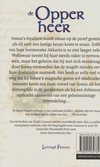 De Opperheer / De Zwarte Magiërs / 3 achterkant