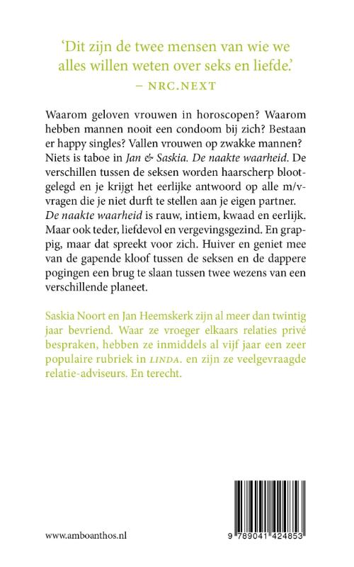 De naakte waarheid achterkant