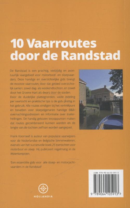 10 vaarroutes door de Randstad achterkant