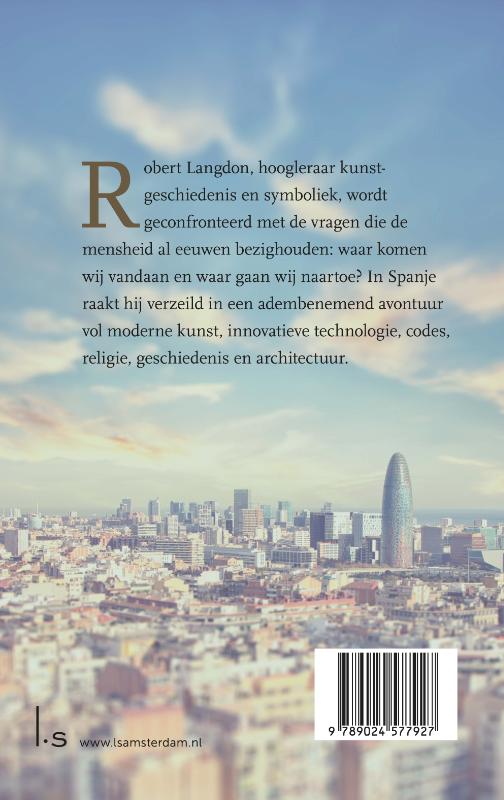 Oorsprong / Robert Langdon / 5 achterkant