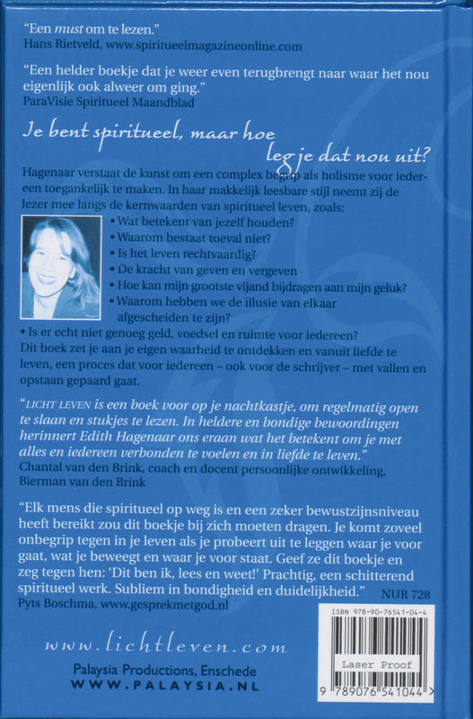 Licht Leven achterkant