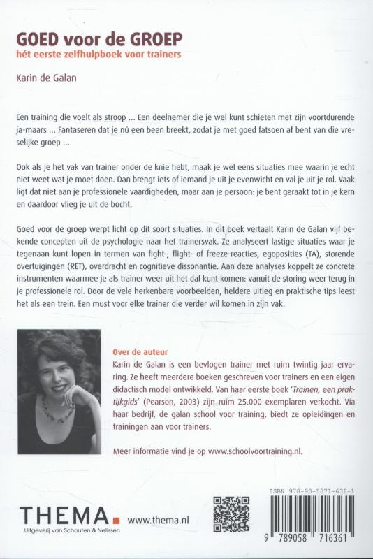 Goed voor de groep achterkant