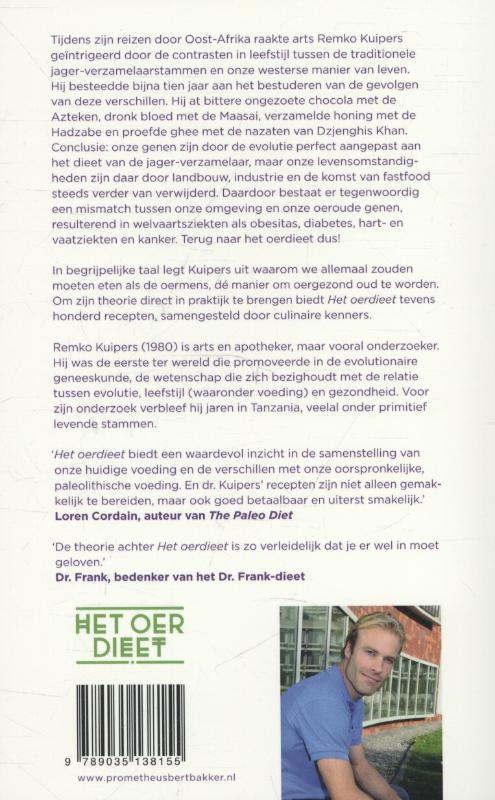 Het oerdieet achterkant