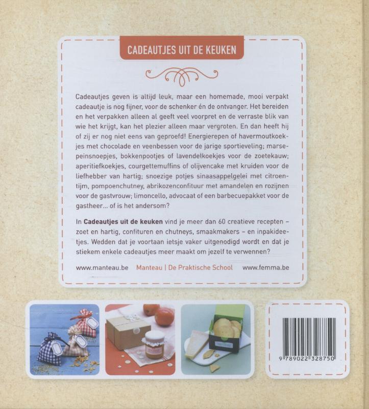 Cadeautjes uit de keuken achterkant