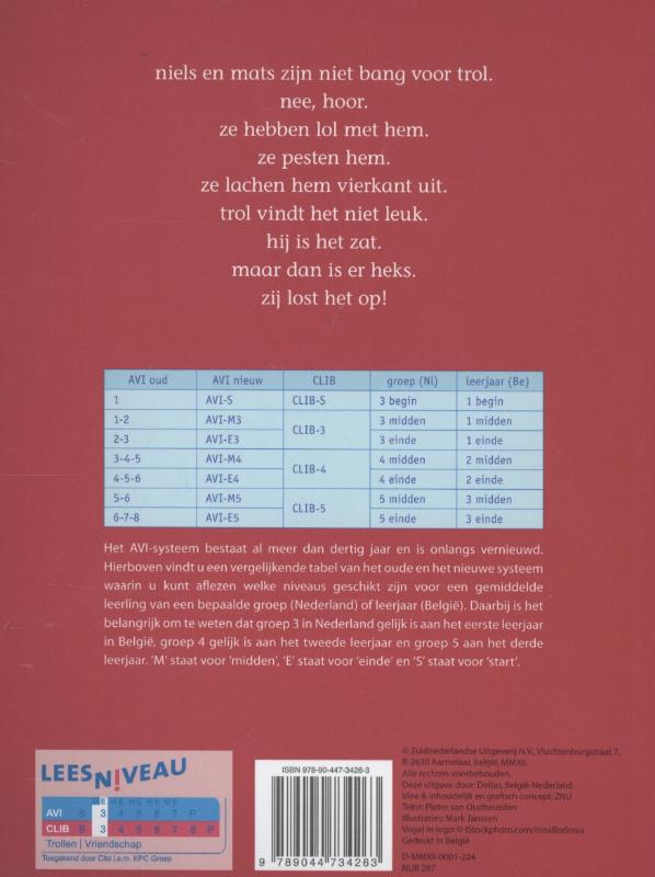 Lol met trol / Tijd voor een boek achterkant