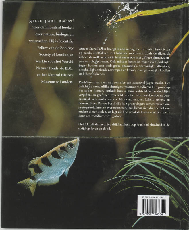 Roofdieren achterkant