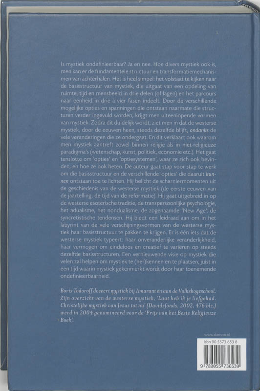 Een Verlangen Naar Eenheid achterkant