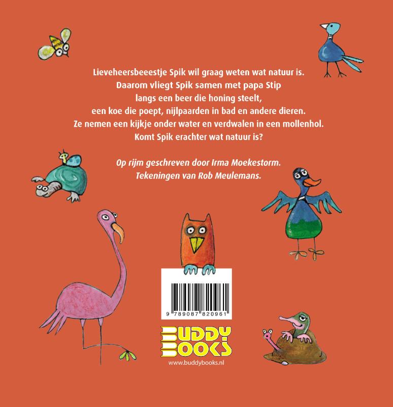 Vlieg mee de natuur in achterkant