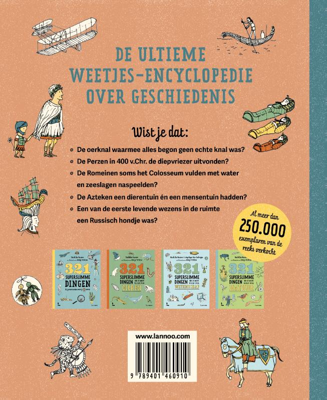 321 superslimme dingen die je moet weten over geschiedenis achterkant