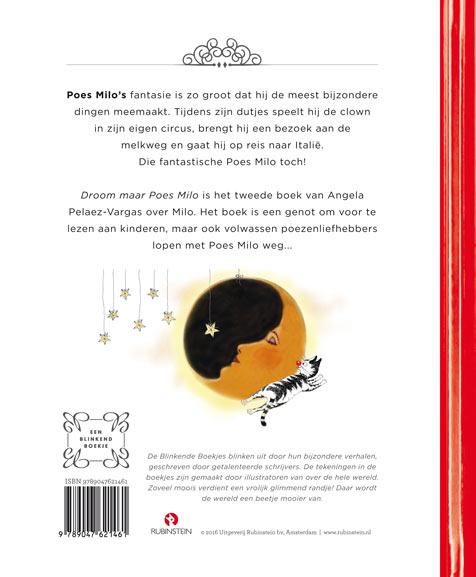 Droom maar Poes Milo / Blinkend Boekje achterkant