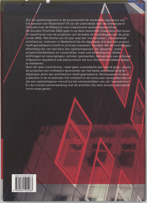 De gouden piramide 2003 achterkant