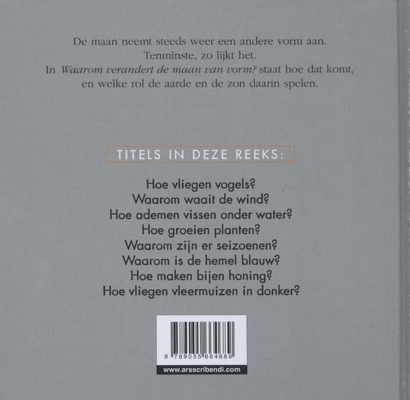 Vertel eens  -   Waarom verandert de maan van vorm? achterkant