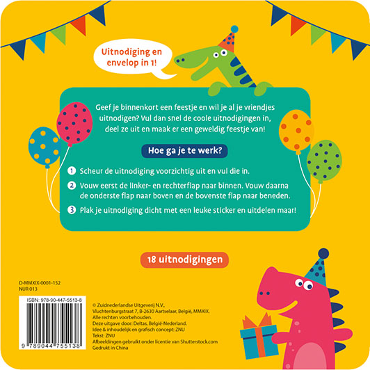 Hoera, het is feest! achterkant