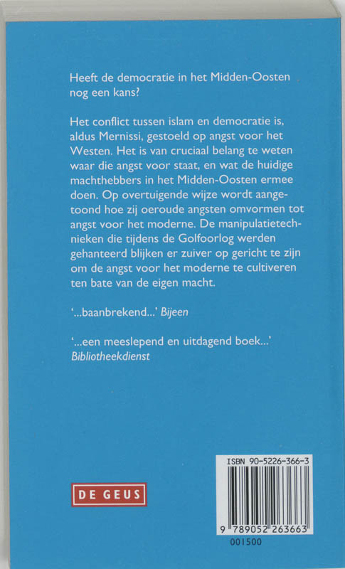 Islam en democratie / Geuzenpocket / 82 achterkant