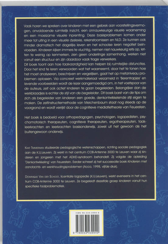 Kinderen met ruimtelijk-visuele problemen / Acco PD / 171 achterkant