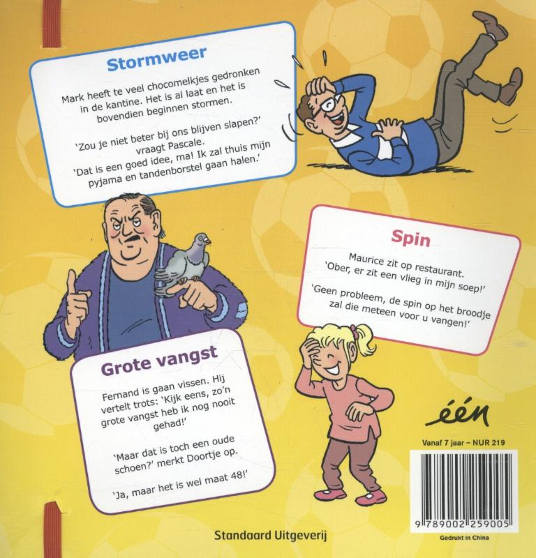 Megagek moppenboek / F.C. De Kampioenen / 0 achterkant