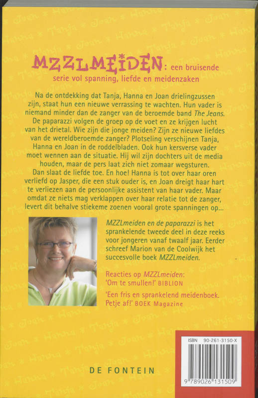 MZZLmeiden en de paparazzi / MZZLmeiden / 2 achterkant