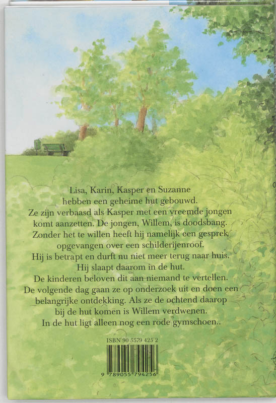 Het geheim van de hut achterkant