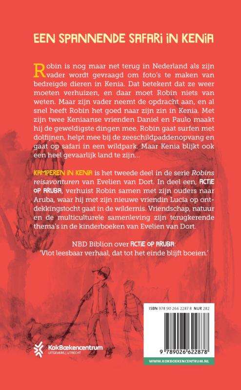 Kamperen in Kenia / Robins reisavonturen achterkant