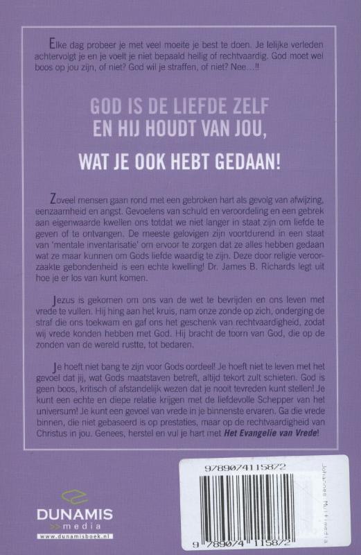 Het evangelie van vrede achterkant