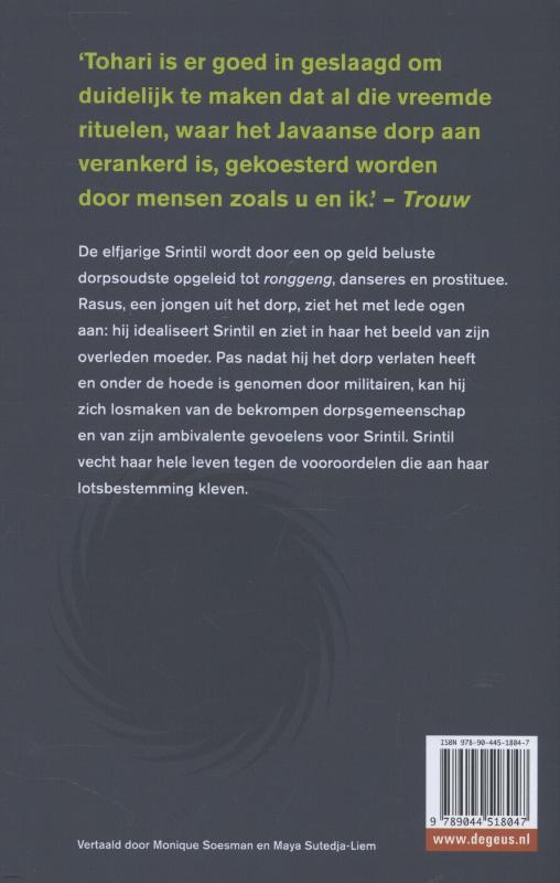 Dansmeisje uit mijn dorp achterkant