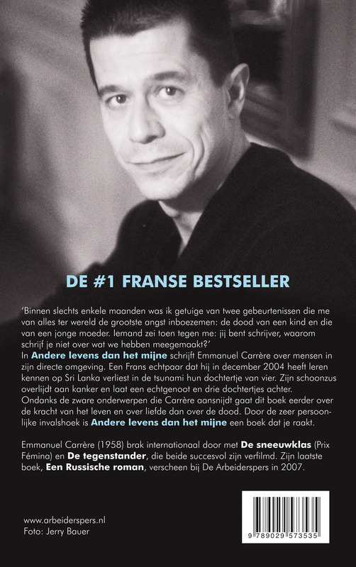 Andere levens dan het mijne achterkant