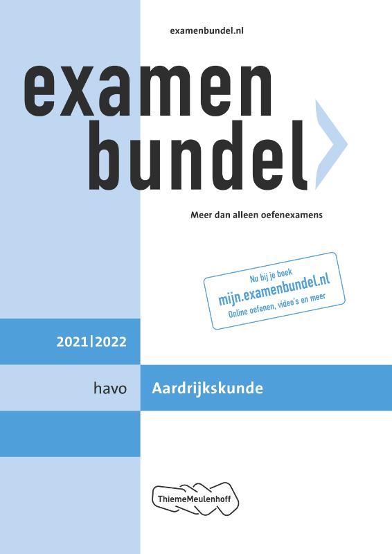 Examenbundel havo Aardrijkskunde 2021/2022