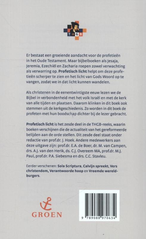 Profetisch licht achterkant