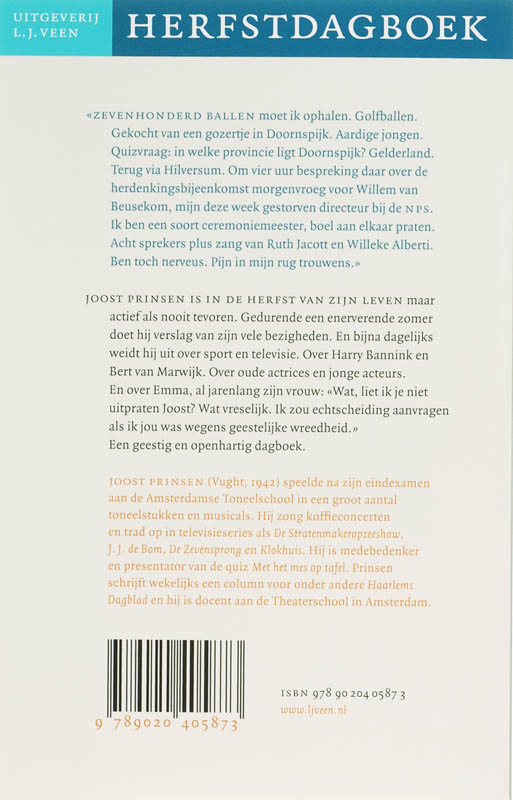 De Scharrelaar achterkant