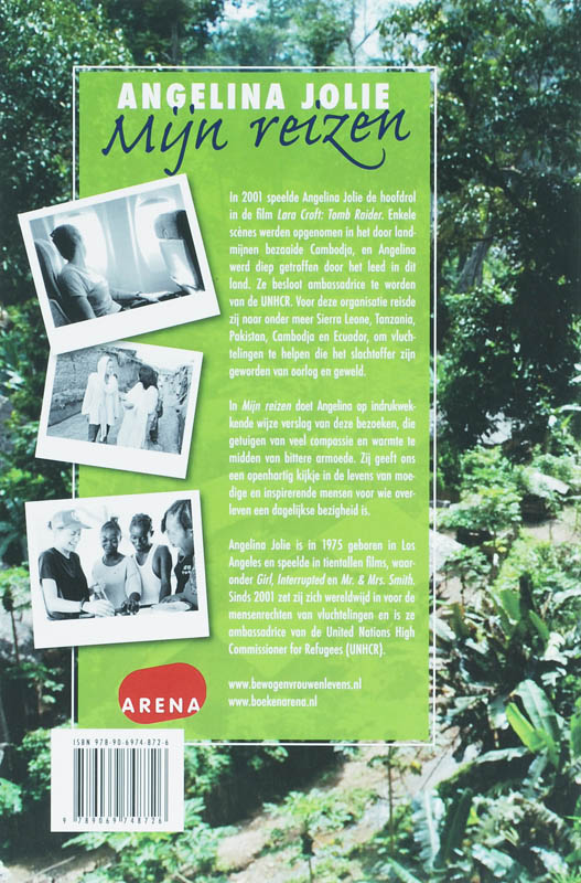 Mijn reizen achterkant