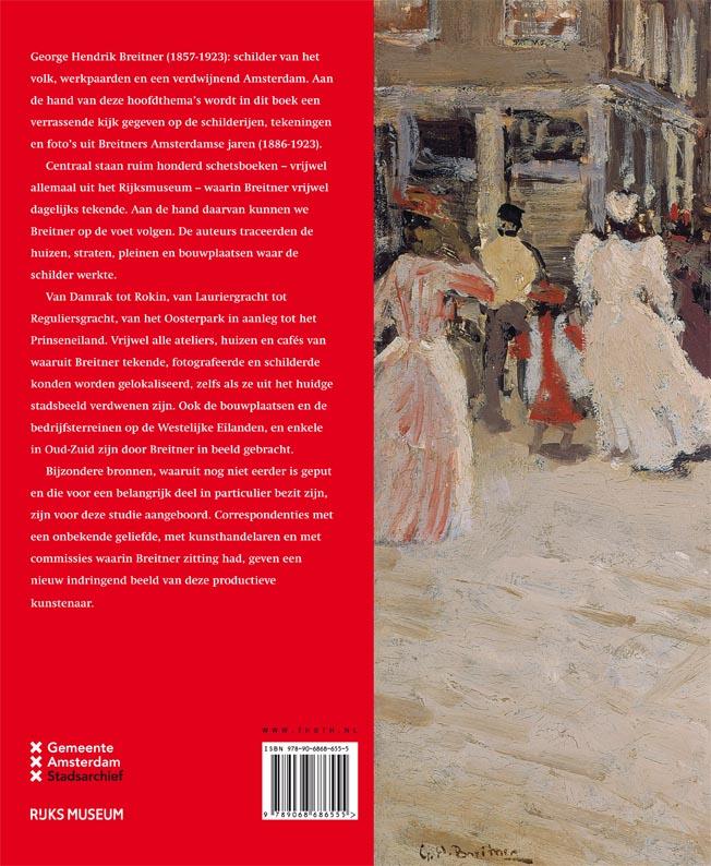 George Hendrik Breitner in Amsterdam achterkant