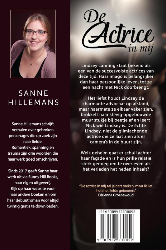 De actrice in mij achterkant